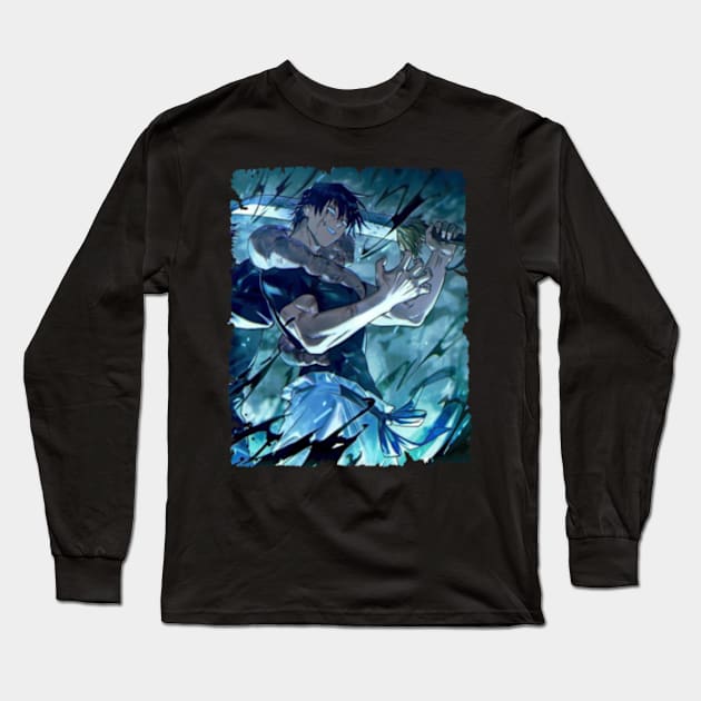 TOJI FUSHIGURO MERCH VTG Long Sleeve T-Shirt by rackoto